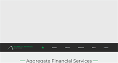 Desktop Screenshot of aggregatefinancial.com